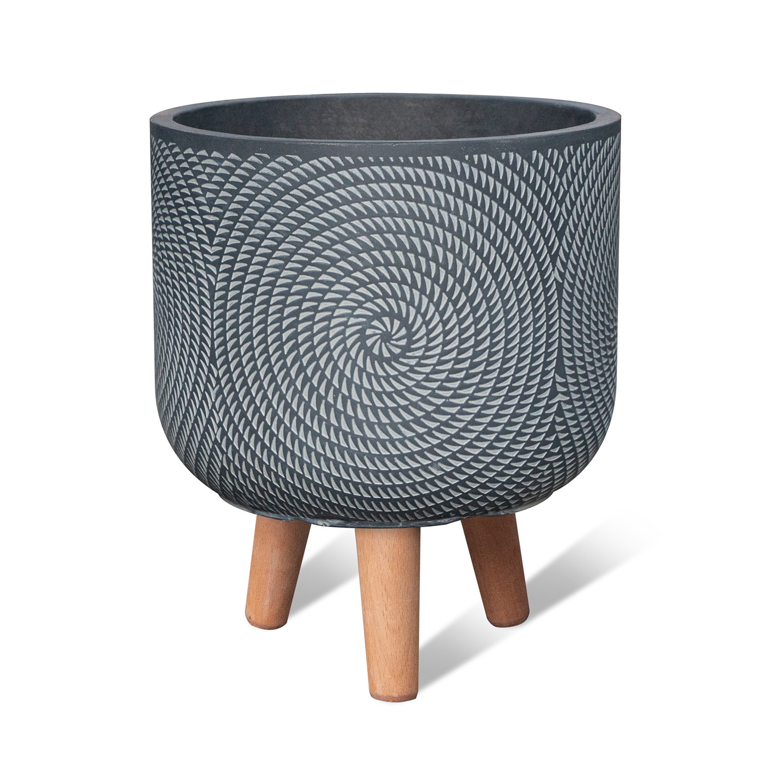 design bloempot binnen - op poten - MA'AM Pottery Jade