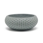 plantenbak schaal voor buiten binnen - MA'AM Pottery Mila - honeycomb bloemenschaal